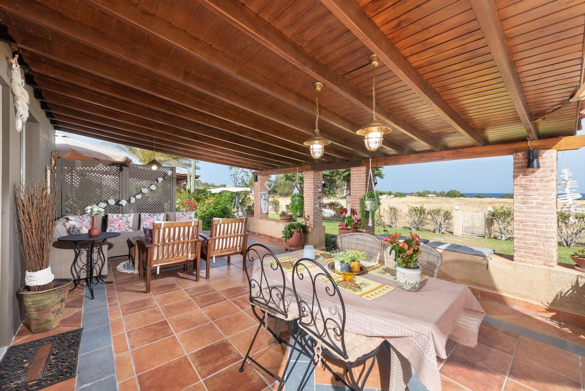 Aelia Sea View Bungalow Gennadi Dış mekan fotoğraf